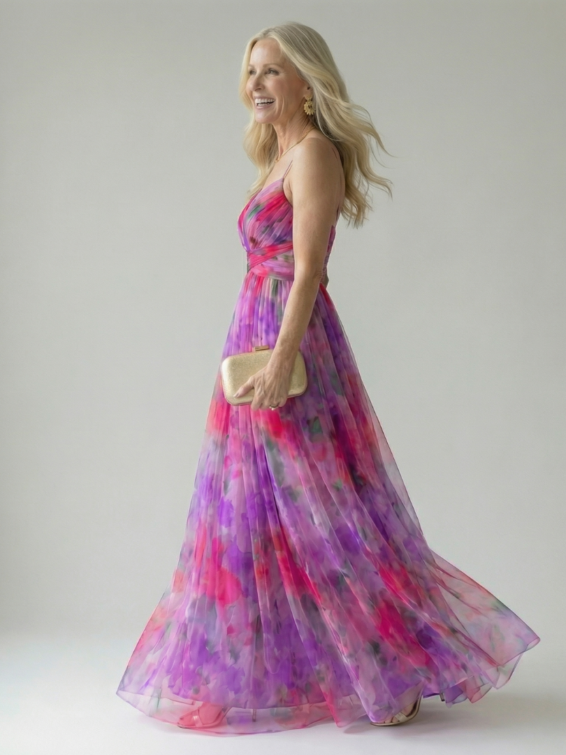 Delphine | Soft Wrap Maxi Dress