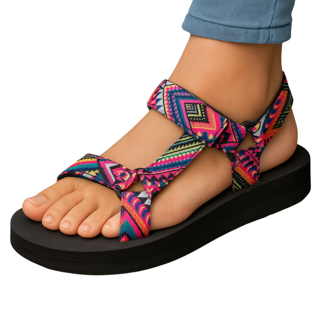 Mylene – Orthopedic Leather Sandals for All-day Support