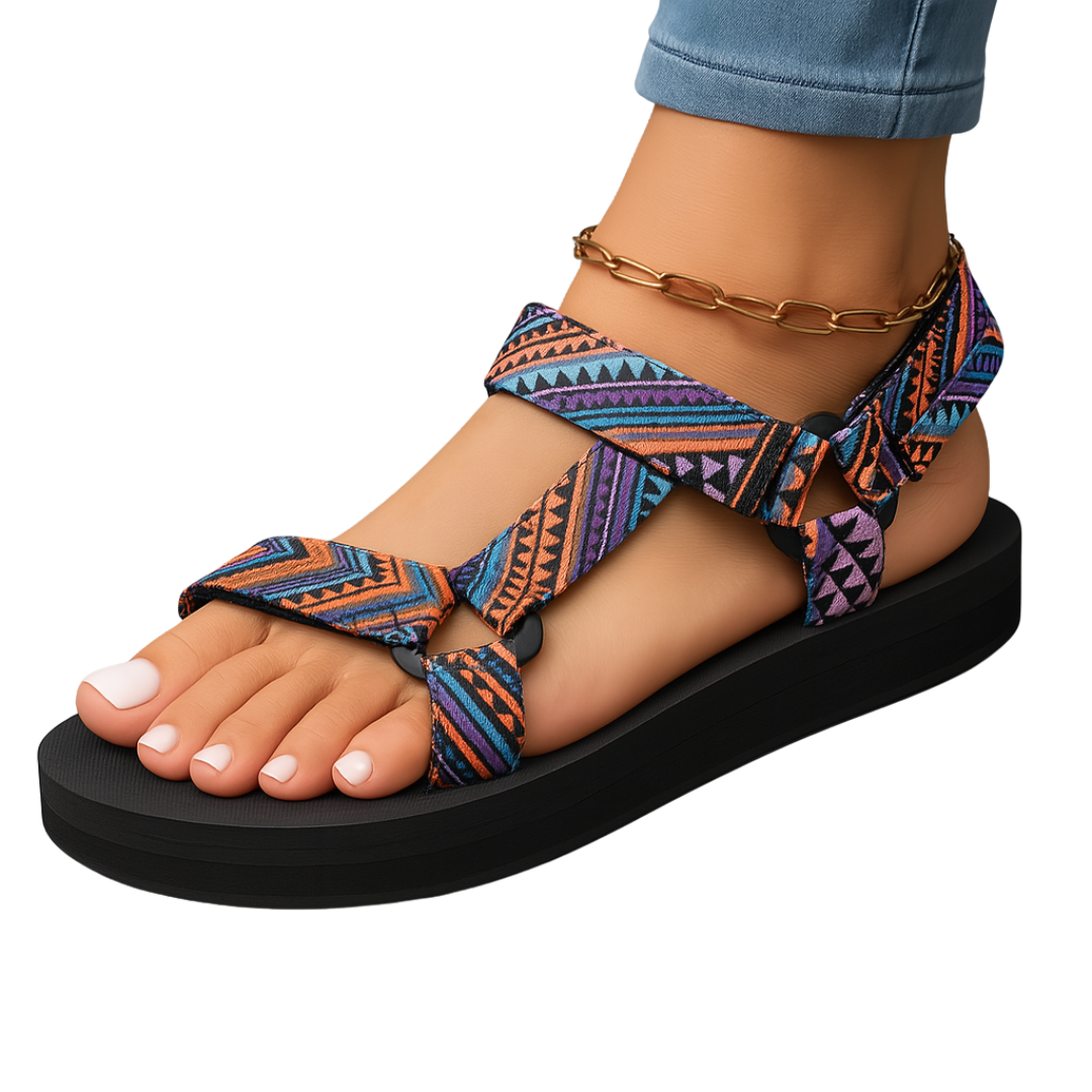 Mylene – Orthopedic Leather Sandals for All-day Support