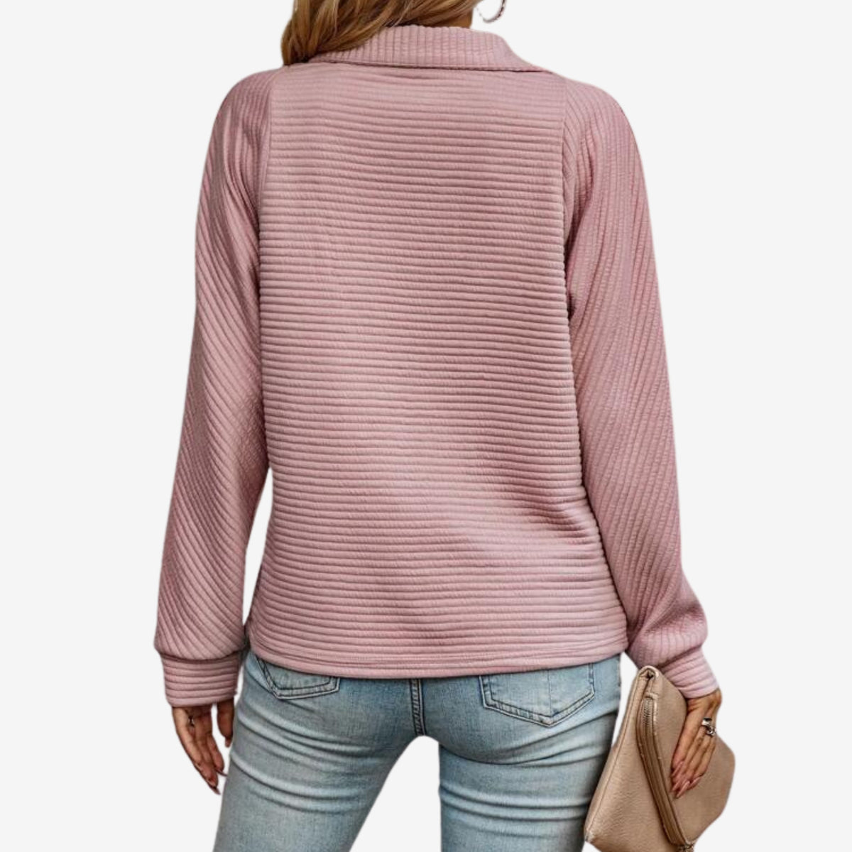 Holly | Elegant V-Neck Sweater