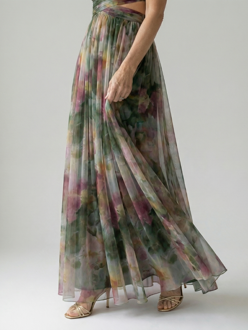 Delphine | Soft Wrap Maxi Dress