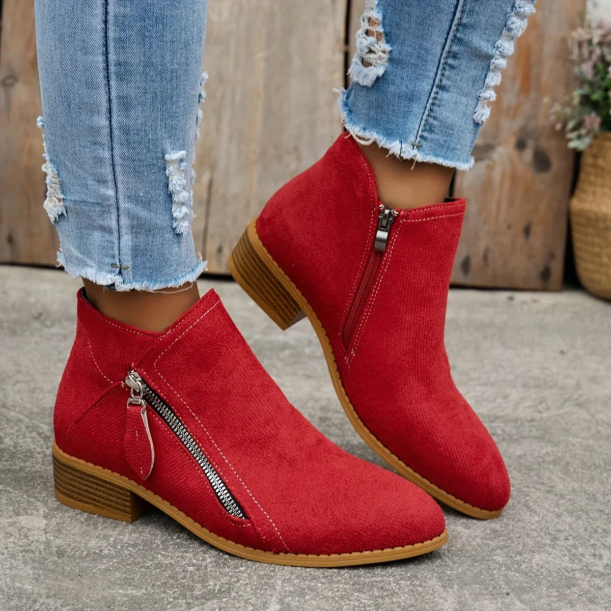 Azeya - Premium Leather Orthopedic Boots