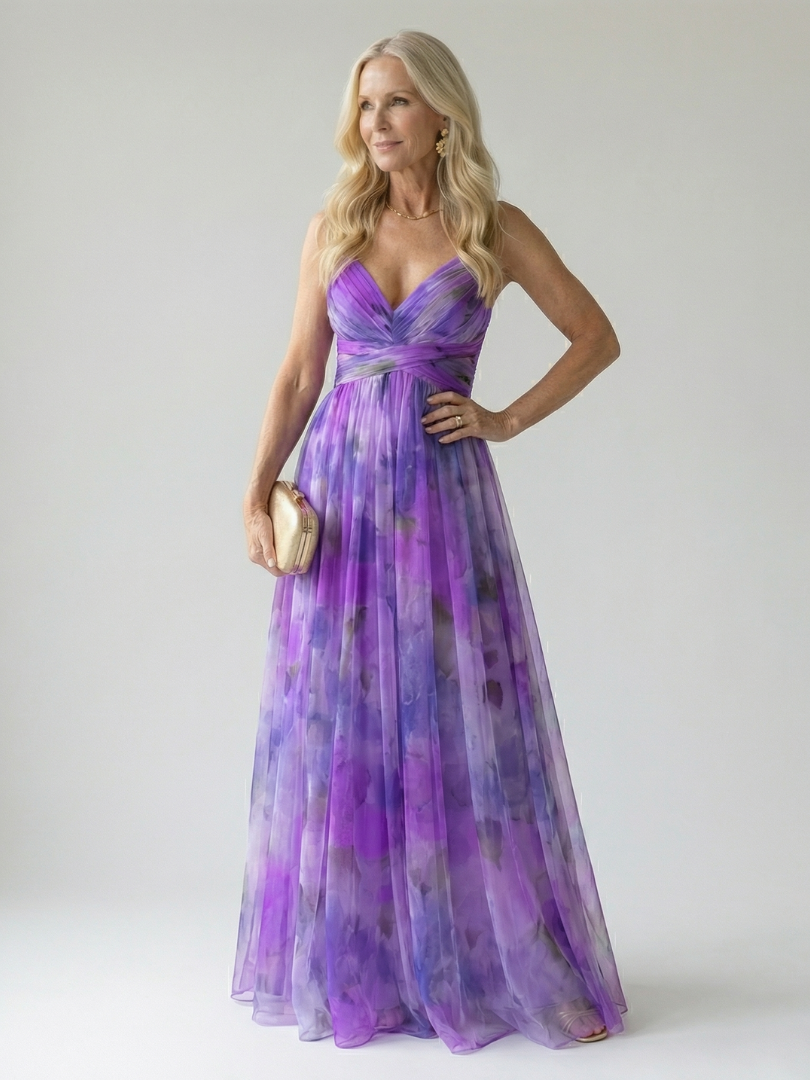 Delphine | Soft Wrap Maxi Dress