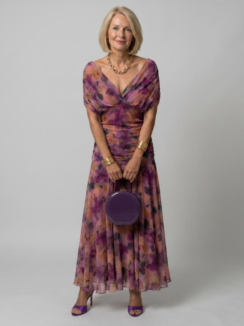 Aurelia | Flow Midi Dress