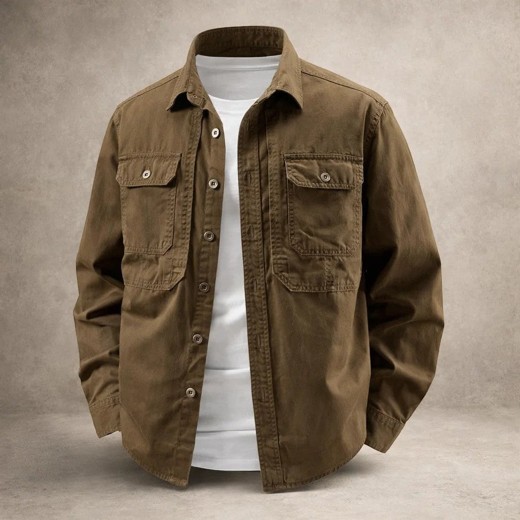 Albert - Double-Pocket Utility Overshirt