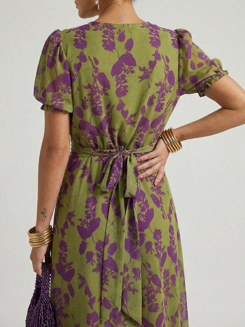 Estelle | Relaxed Floral Midi Dress