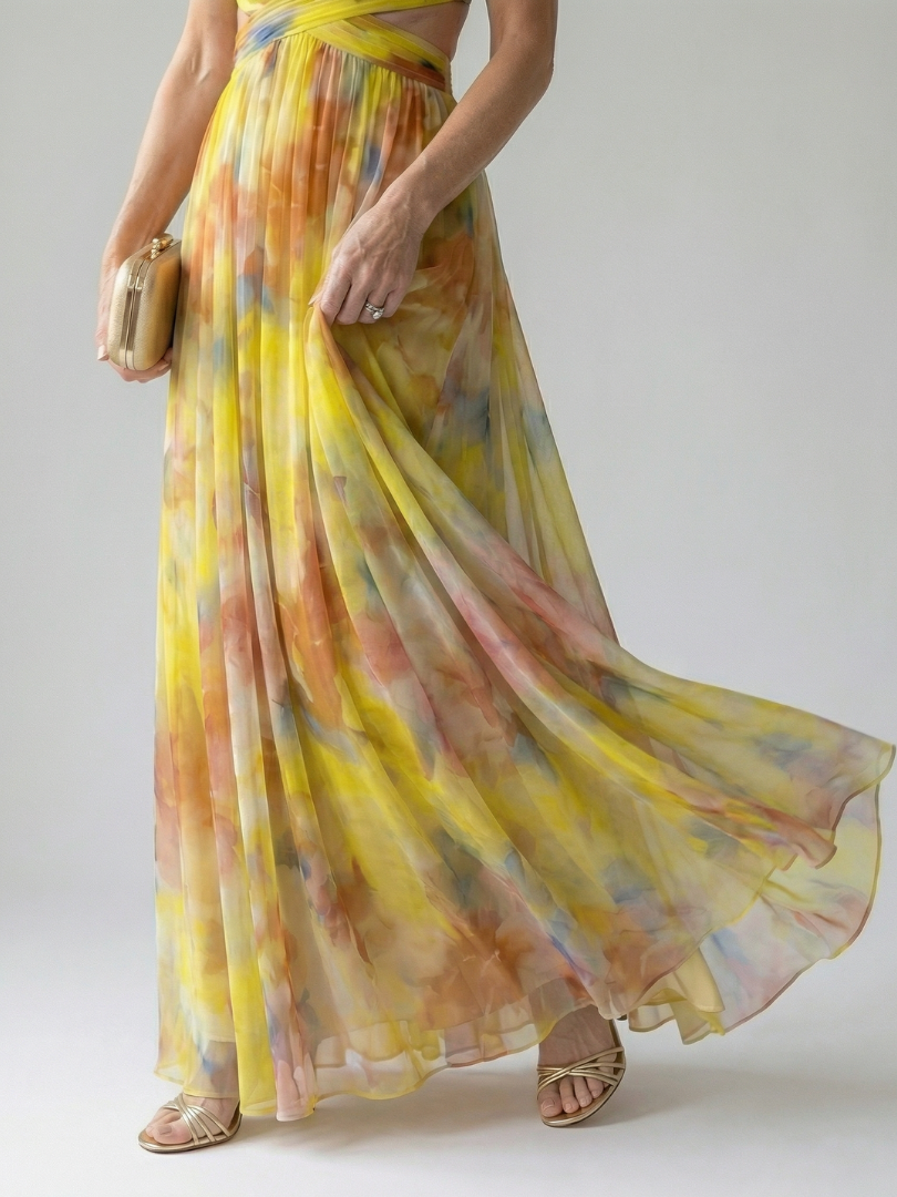 Delphine | Soft Wrap Maxi Dress