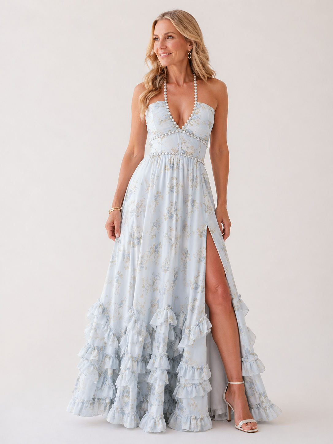 Dahlia | Elegant Minimalist Maxi Dress