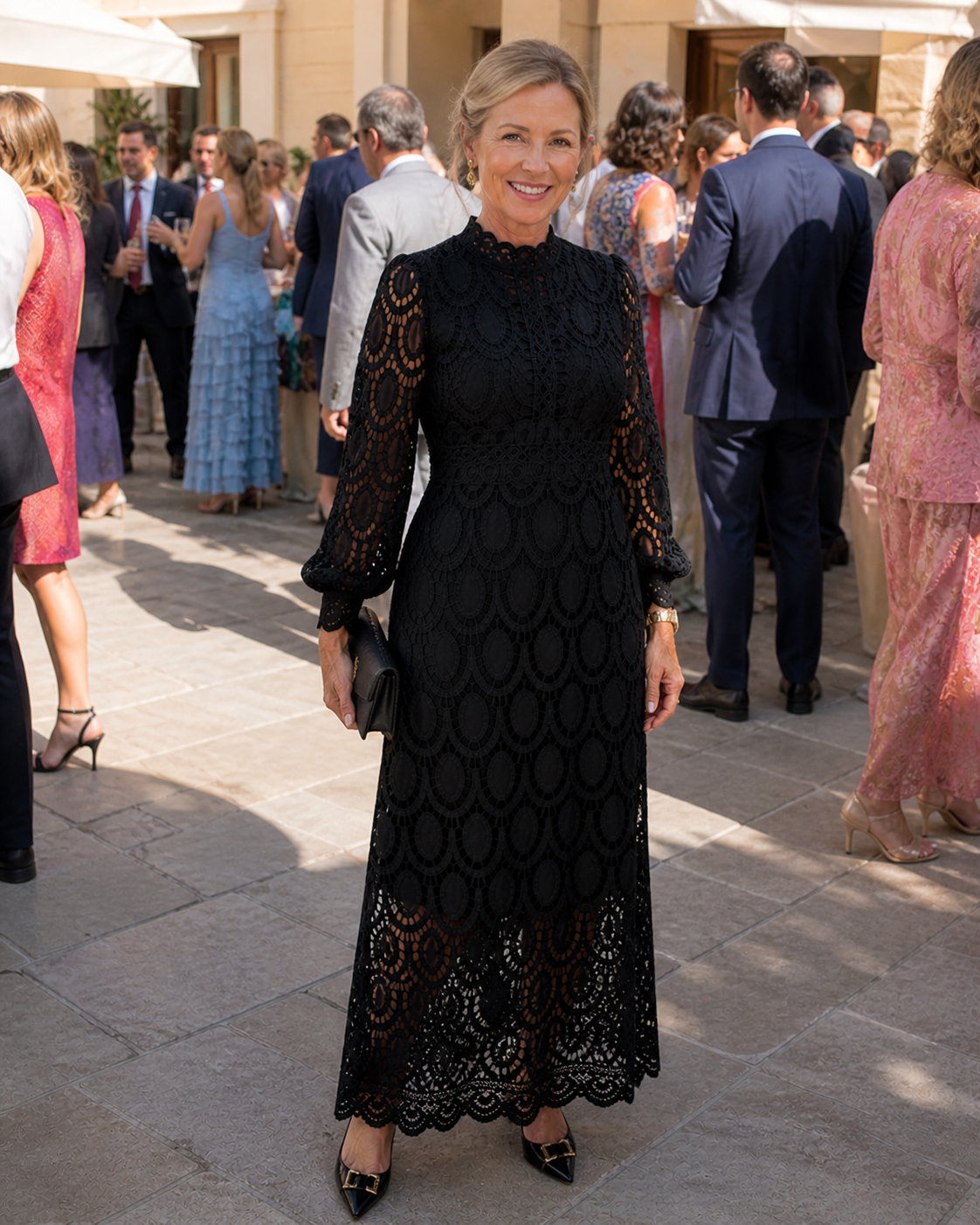 Florence | Lace Midi Dress