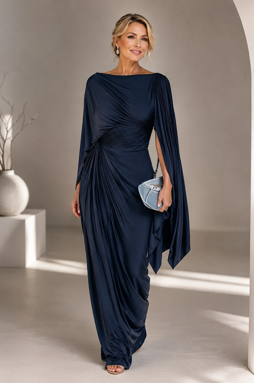 Meryl | Elegant Flowing Maxi Dress
