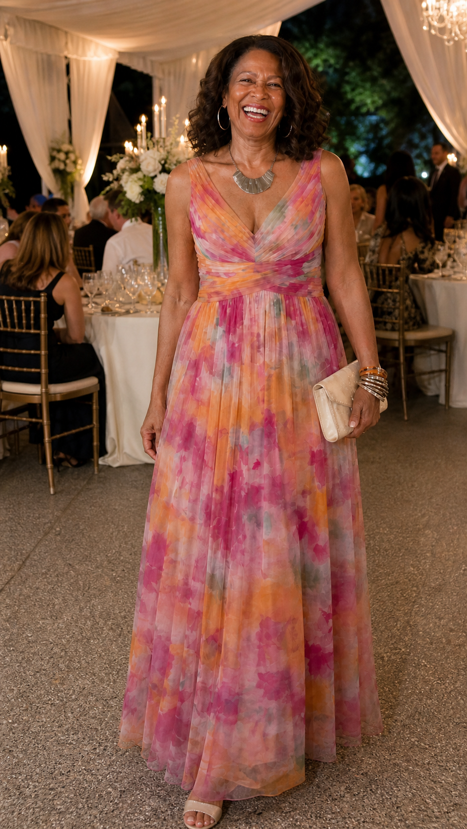 Delphine | Soft Wrap Maxi Dress