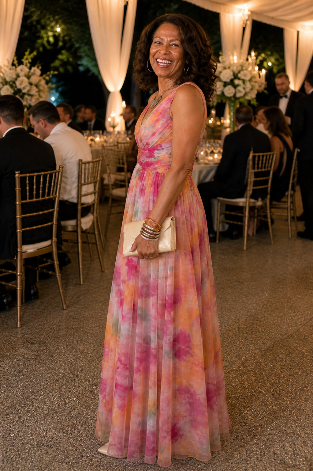 Delphine | Soft Wrap Maxi Dress
