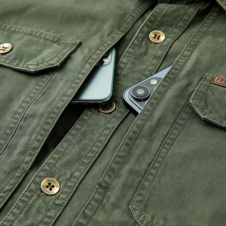 Albert - Double-Pocket Utility Overshirt