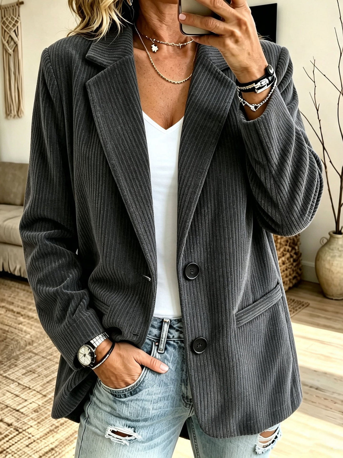 Ottoline™ Collared Utility Jacket