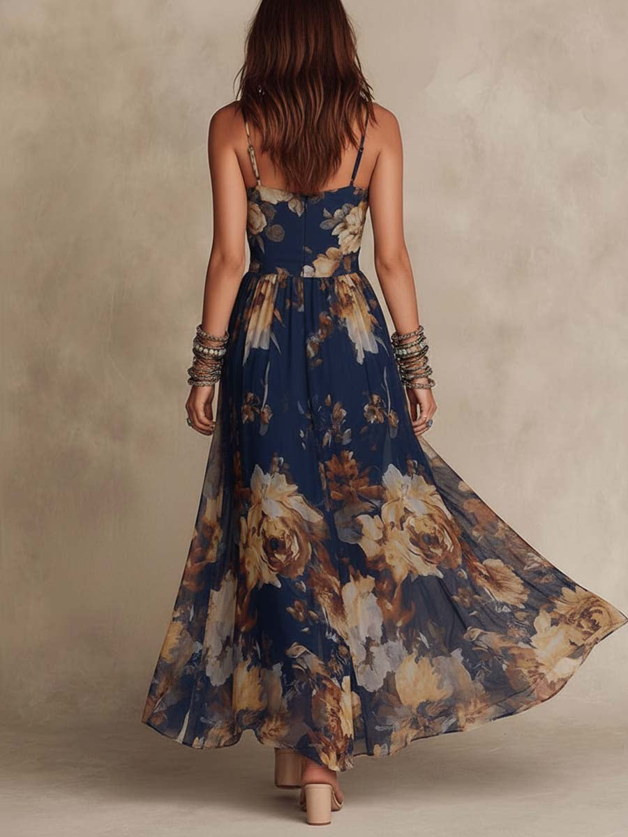 Iselle | Deborah Floral Maxi Dress