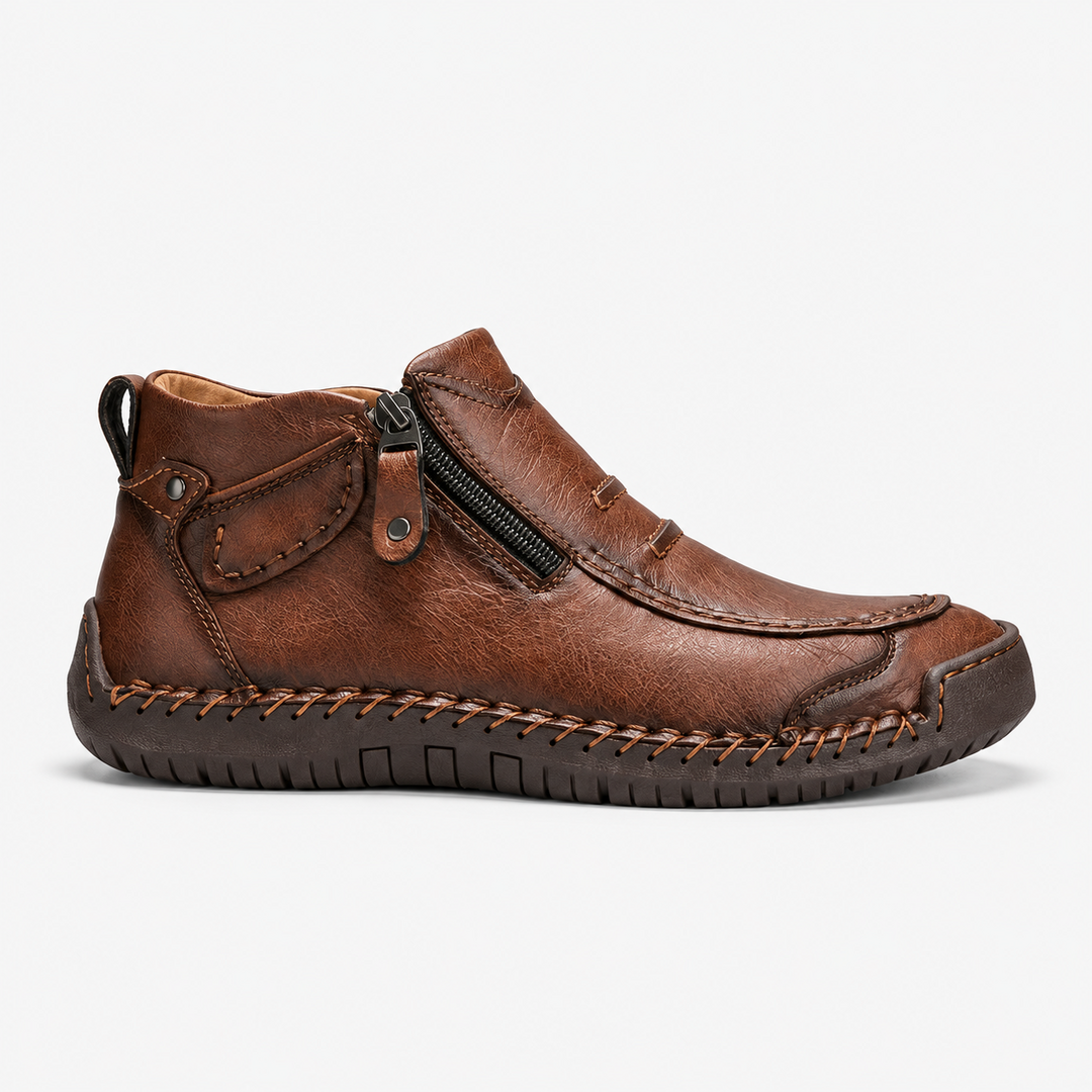Scott - Comfortable Zip Dress Shoes