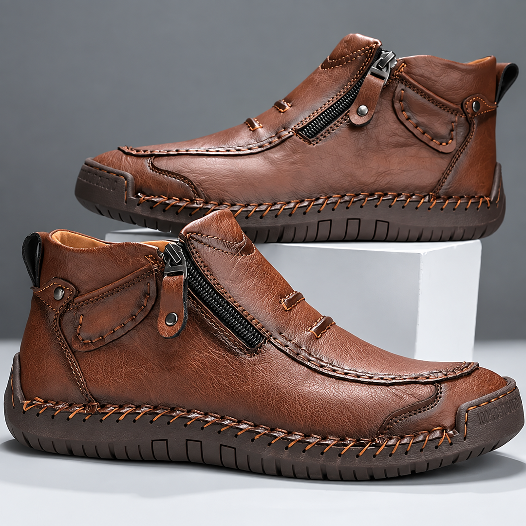 Scott - Comfortable Zip Dress Shoes