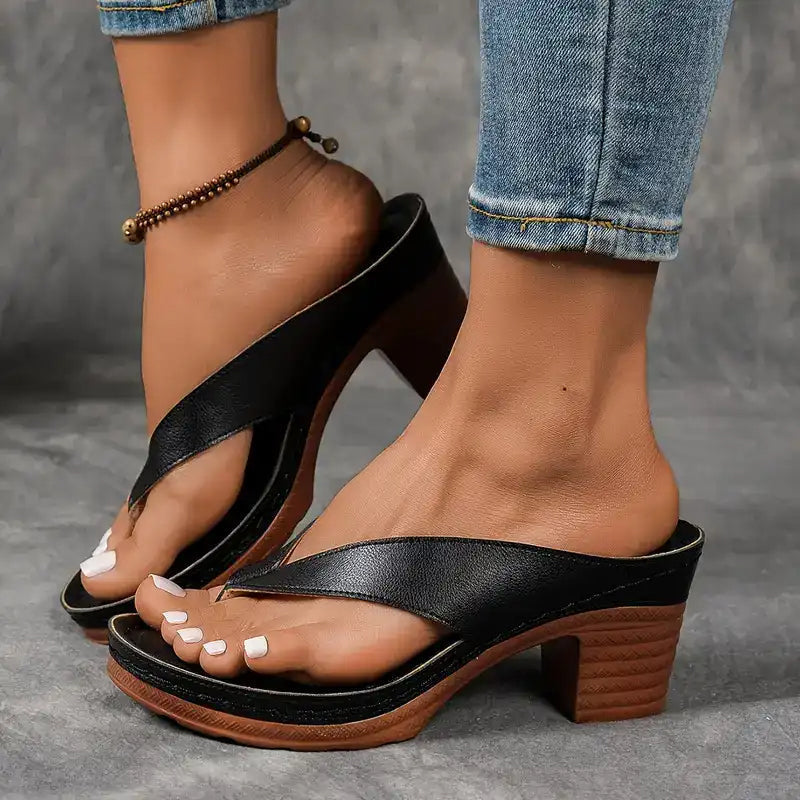 Soffie – Stylish Orthopedic High-Heel Sandals