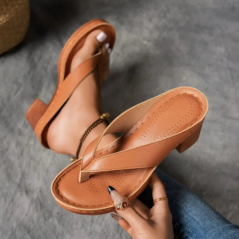 Soffie – Stylish Orthopedic High-Heel Sandals